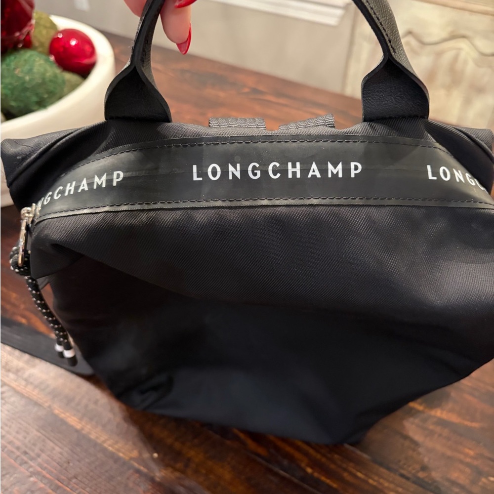 Authentic le pliage longchamp Black Backpack - Picture 4 of 6